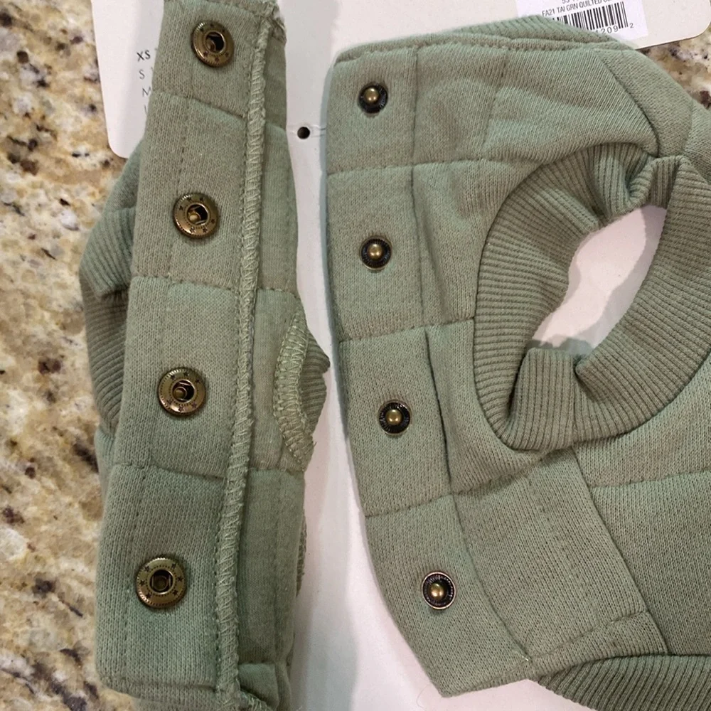 NWT Grayson Pup Embroidered Coast To Coast Tiger Quilted Outfit Coat XS
